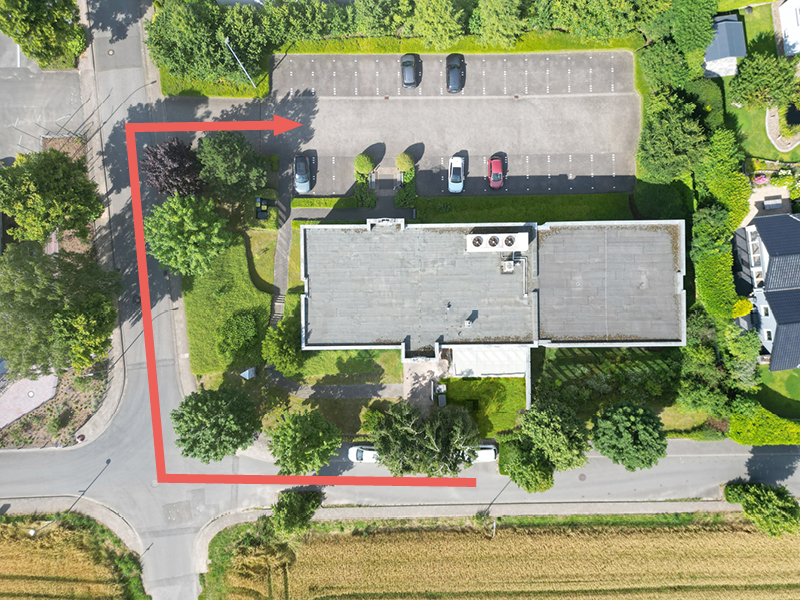 Parkmöglichkeiten bei unseren Räumlichkeiten mach’ in Herford